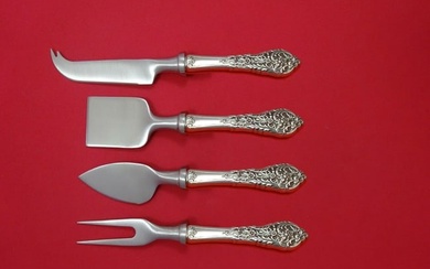 Florentine Lace by Reed & Barton Sterling Cheese Serving Set 4pc HHWS Custom