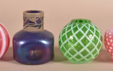 Four Various Art Glass Vases.