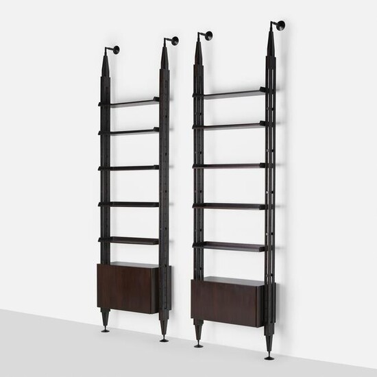 Franco Albini, LB7 bookcases, pair