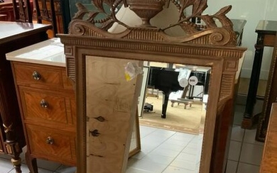 French Style Beveled Glass Mirror