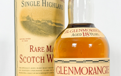 Glenmorangie 18 Year Old Rare Single Malt Scotch Whisky nm - 750ml