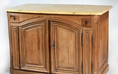 HUNTING BUFFET LOUIS XIV in oak with a...