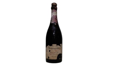 Heidsieck & Co., Red Top Monopole, Reims, Reserved for Allied Armies, NV, one bottle