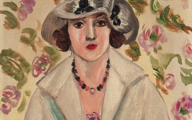 Henri Matisse Jeune fille au chapeau de crin blanc
