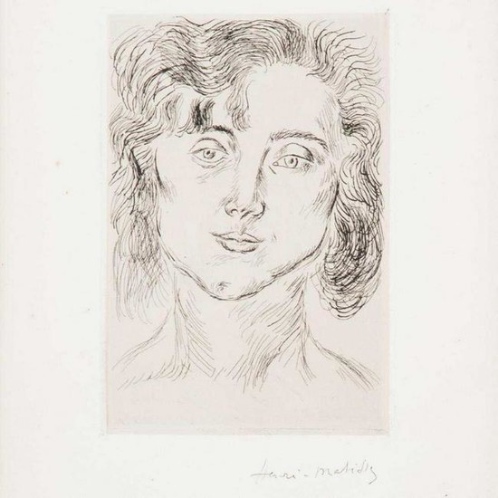 Henri Matisse - Portrait of Madamoiselle Mmle