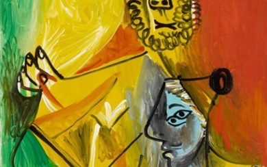 Homme et enfant, Pablo Picasso