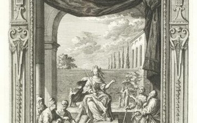 JAKOB ANDREAS FRIEDRICH (1684 / 1751) "Allegory of