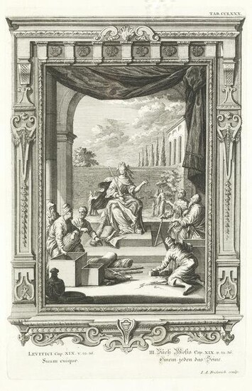 JAKOB ANDREAS FRIEDRICH (1684 / 1751) "Allegory of