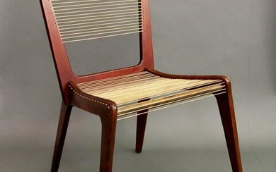 Jacques Guillon Cord Chair