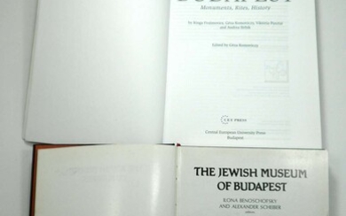 Jews in Budapest - Lot of 2 Books with Many Photographs