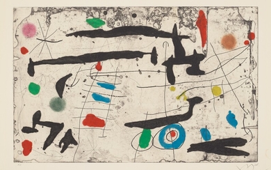 Joan Miró, Tracé sur la paroi II (Drawn on the Wall II)