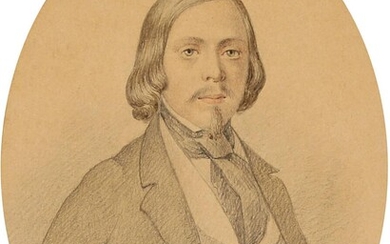 NOT SOLD. Johan Adolf Kittendorff: Portrait of Georg Carstensen, the founder of Tivoli. Signed and...