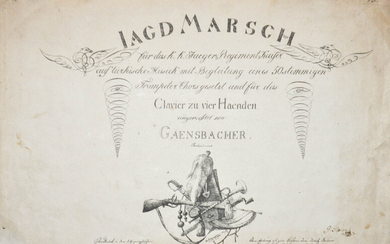 Johann Baptist Gänsbacher (Sterzing/Vipiteno 1778 – Wien/Vienna 1844) Marcia...