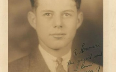 John F. Kennedy's 1935 Choate Senior Year Portrait