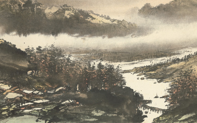 KOO MEI (GU MEI, B. 1929) Misty Valley