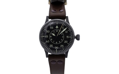 LACO A collection of 2 deck watches<br>An aviator's navigation watch of...