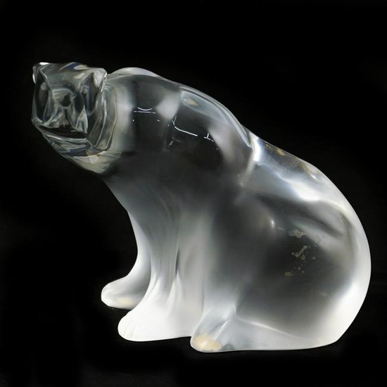 Lalique Crystal Polar Bear