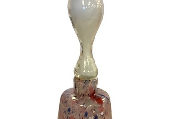 Large Blown Glass Bell 12 3/4 in. (32.4 cm.)