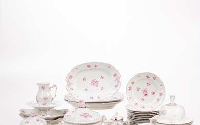 Large Group of German Porcelain Tableware