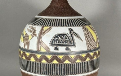Large Mid Century Ceramic Table Lamp