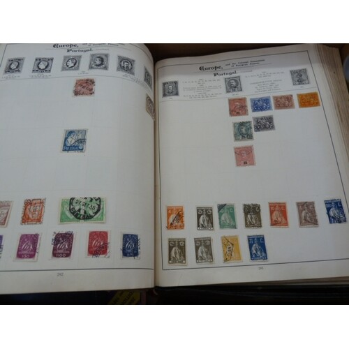 Large collection of British and World stamps to include Vict...