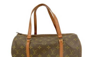 Louis Vuitton Handbag Monogram Papillon 30 M51385 Brown Ladies