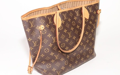 Louis Vuitton Neverfull MM in Brown Monogram Canvas
