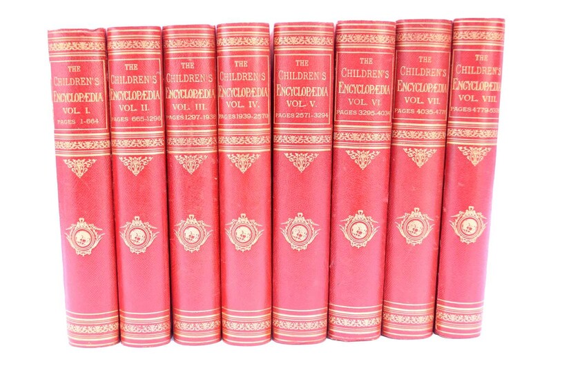 MEE, Arthur, The Children's Encyclopaedia, 8 vols