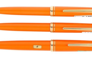 MONTBLANC Orange GENERATION Set of Three Instruments