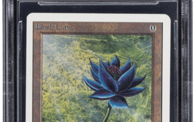 Magic: The Gathering Black Lotus Unlimited Edition BGS Trading...