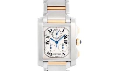 Men's Cartier Tank Francaise Chronograph Watch W51
