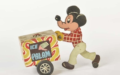 Micky mit Eiswagen