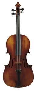 Modern German Viola - C. 1960, labeled MADE IN GERMANY, length of one-piece back 16 inches (40.6 cm).