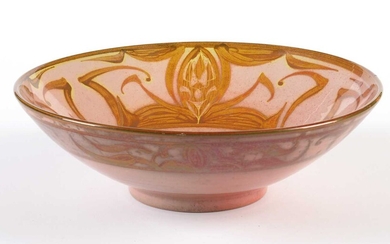 A modern Lustre Bowl by Alan Caiger-Smith MBE