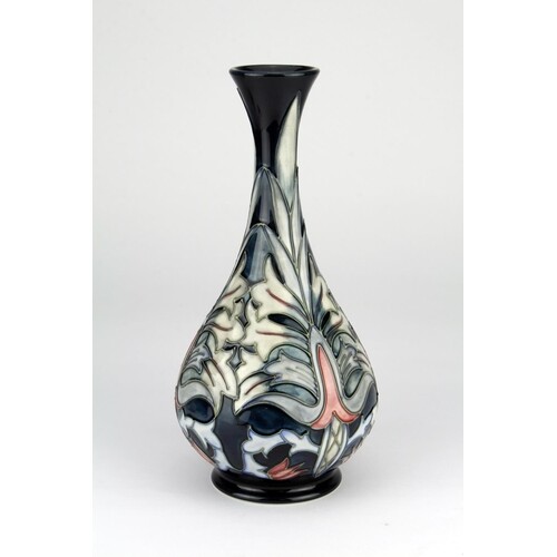 Moorcroft 'Snake's Head' Vase. Part of the William Morris Ce...