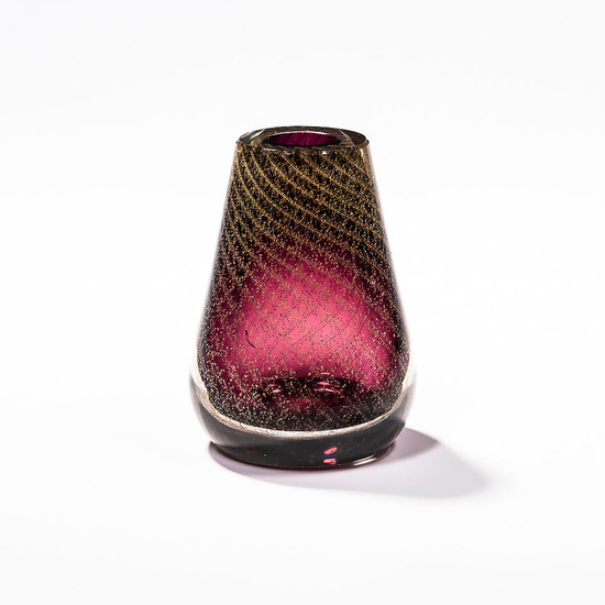 Murano Glass Vase Attributed to Seguso Vetri d'Arte unsigned, ht....