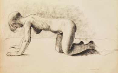Nudo, 1918, Felice Casorati (Novara 1883 - Torino 1963)