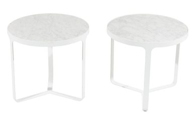 PAIR OF GORDON GUILLAUMIER 'CAGE' COFFEE TABLES FOR TACCHINI