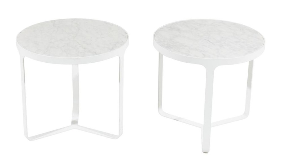 PAIR OF GORDON GUILLAUMIER 'CAGE' COFFEE TABLES FOR TACCHINI