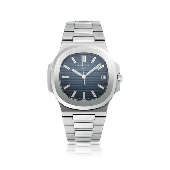 PATEK PHILIPPE | NAUTILUS, REF 5711 STAINLESS STEEL WRISTWATCH WITH DATE AND BRACELET CIRCA 2013