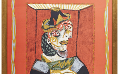 Pablo Picasso (after), serigraph on silk