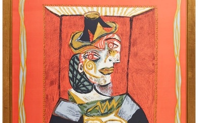 Pablo Picasso (after), serigraph on silk