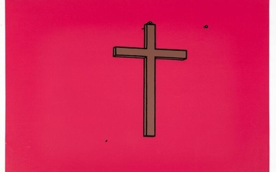 Patrick Caulfield (British, 1936-2005) Crucifix