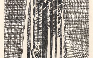 Paul Nash (British, 1889-1946) A Wood - Illustration for King...