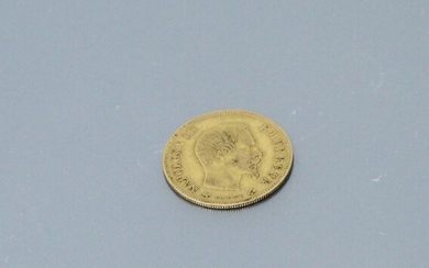 Pièce en or jaune de 10 Francs Napoléon III... - Lot 6 - Rossini
