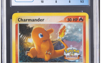 Pokémon Charmander 98 EX Dragon CGC Trading Card Game...