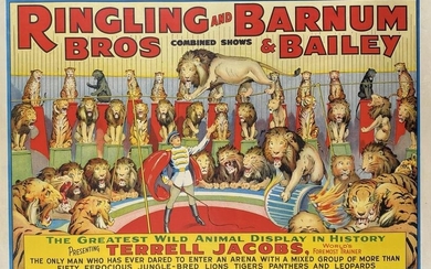 RINGLING BROS. AND BARNUM & BAILEY CIRCUS POSTER