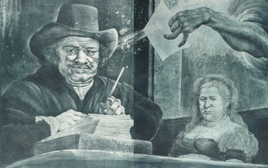 Rembrandt and Saskia, 1971 Fritz Aigner, (1930 - 2005)