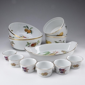 Royal Worcester "Evesham Gold" Porcelain Bakeware and Serveware