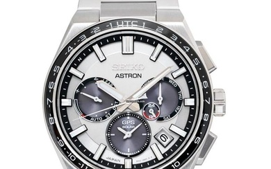 Seiko Astron GPS Solar SBXC107 - Astron SOLAR Grey Dial Titanium Men's Watch